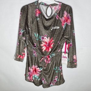 Justice girl’s sleep romper Medium (10)